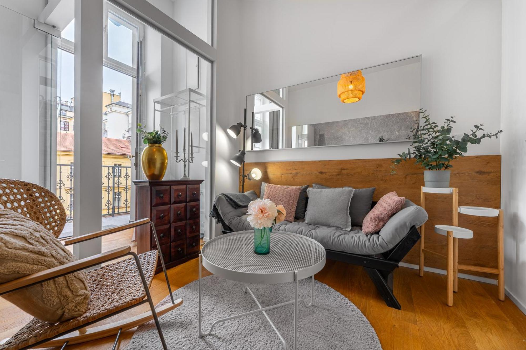 Elegant Apartments Located In The Centre Of Prága Kültér fotó